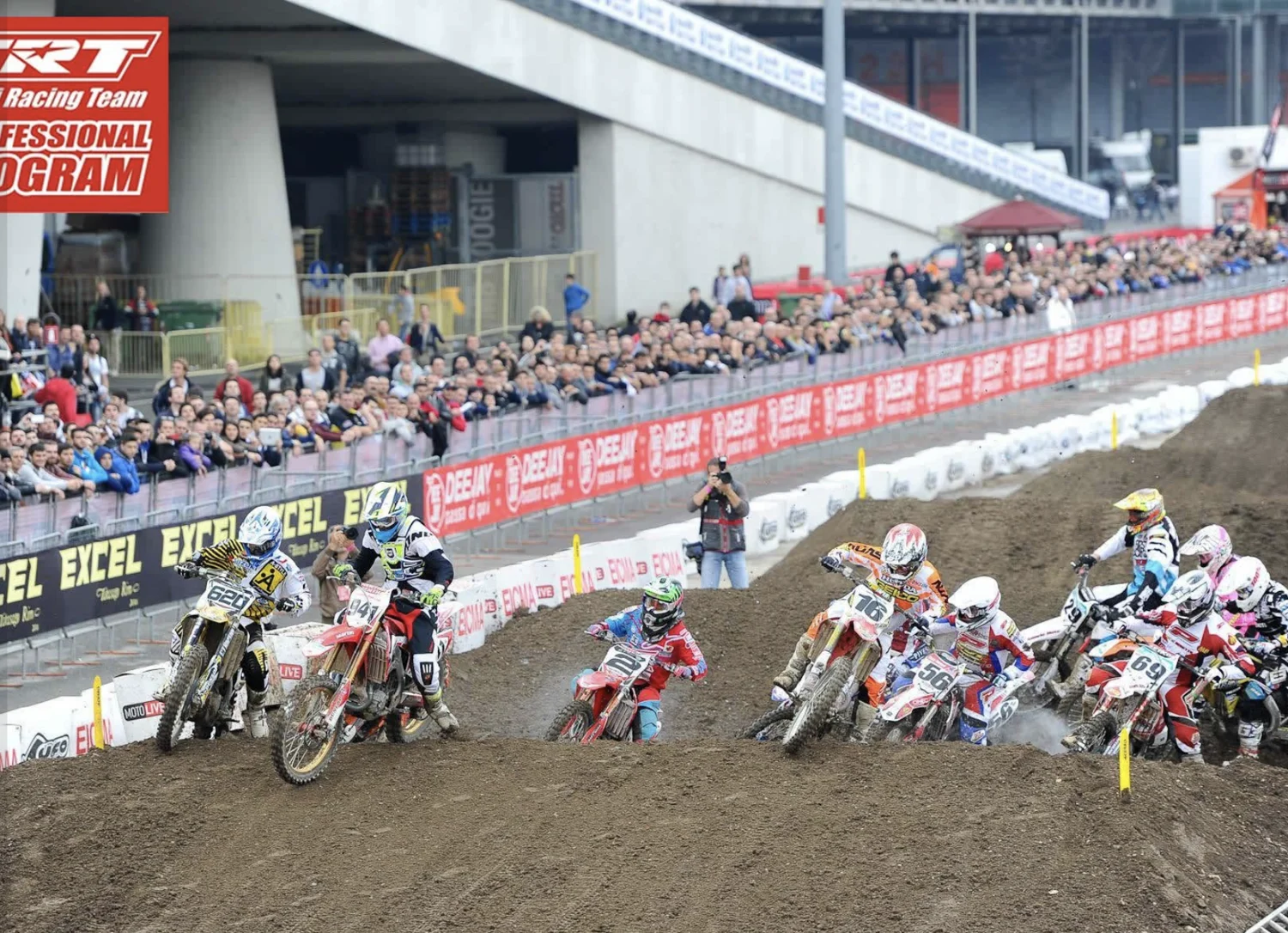 Kyle Regal #56 · gara Supercross · EICMA 2013