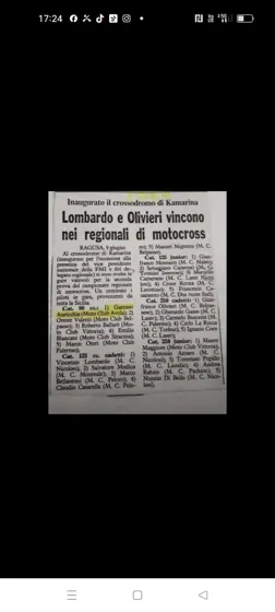 Rassegna stampa · motocross