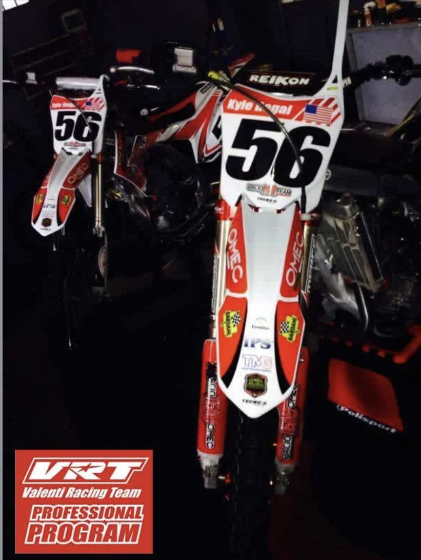 Moto numero 56 di Kyle Regal, vincitore all’EICMA 2013