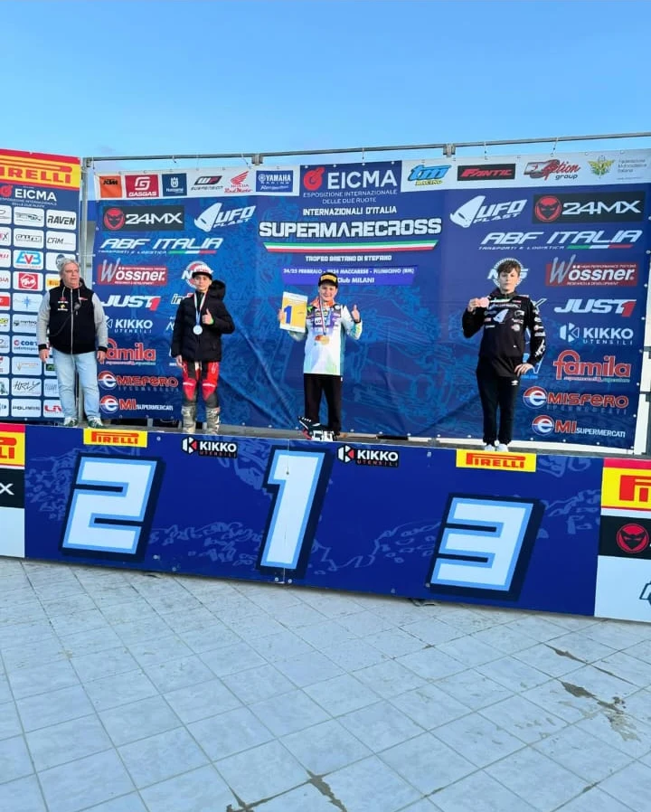 Mark Szoke · 2° in campionato · Internazionali d’Italia Supermarecross 85 cc 2024 · Maccarese